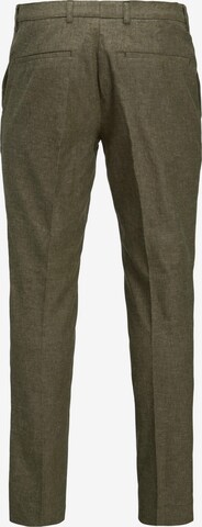 JACK & JONES Slimfit Pressveckad byxa 'Riviera' i brun