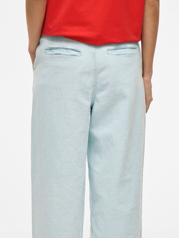 VILA Wide Leg Jeans i blå