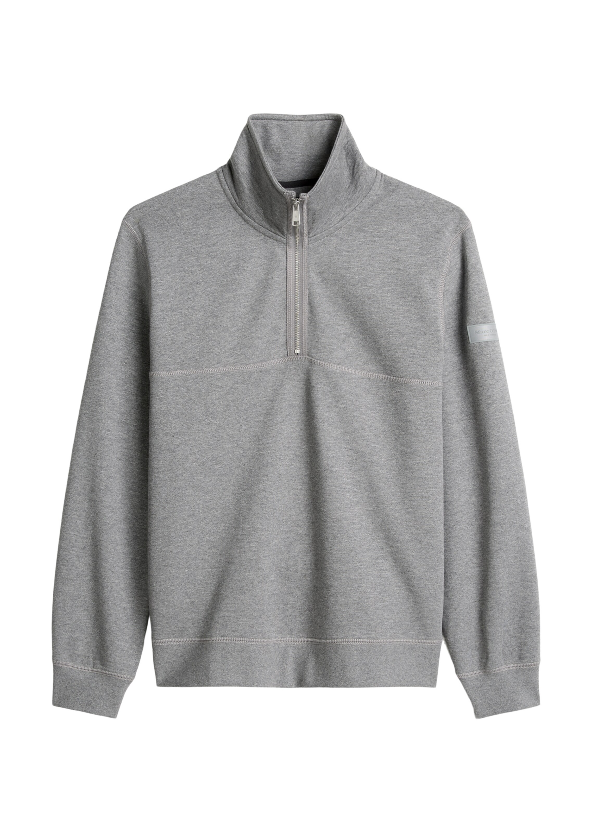 Marc O'Polo Sweatshirt in Grey: front