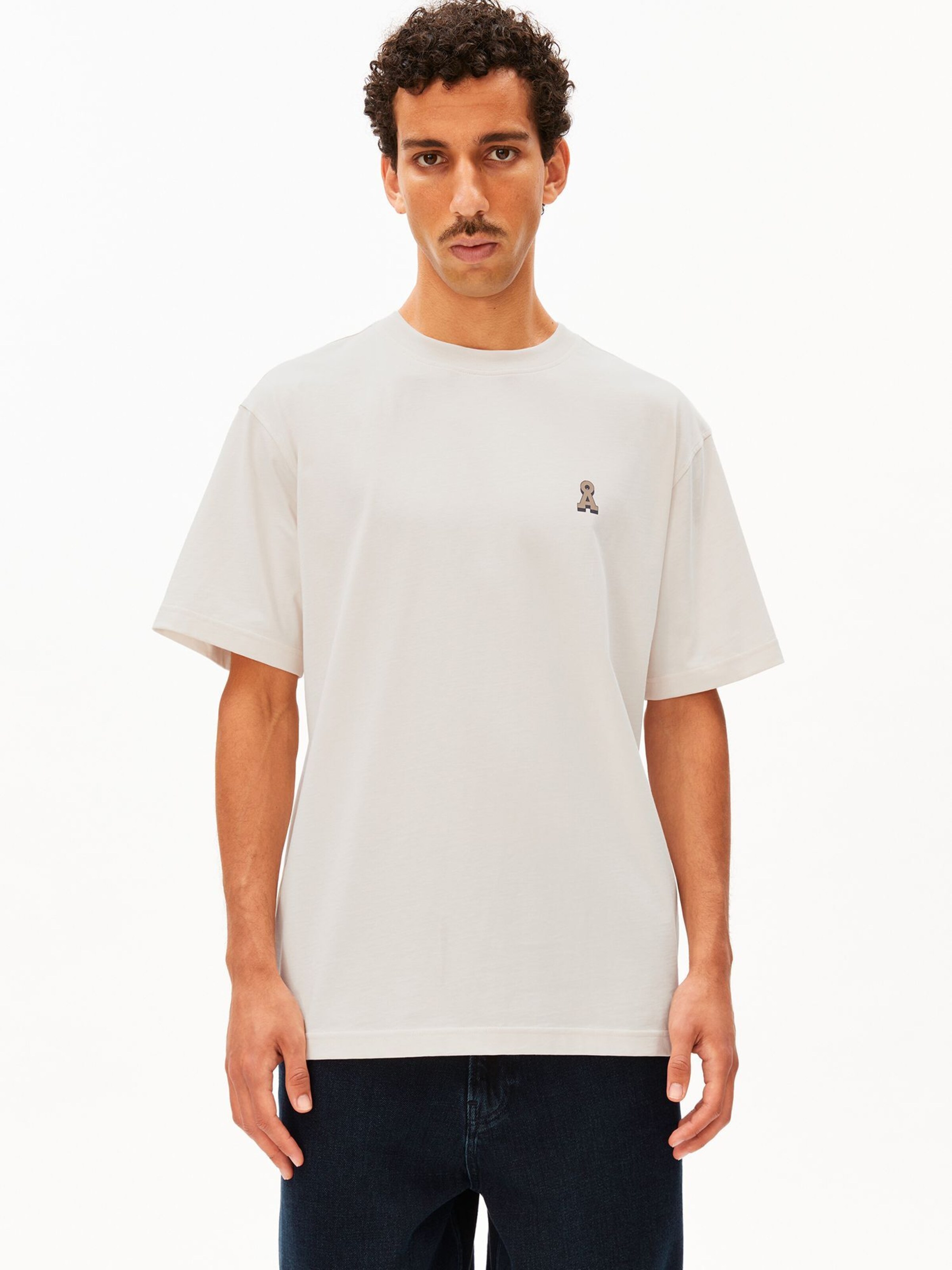 ARMEDANGELS Shirt in Beige: voorkant