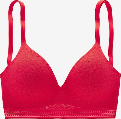 Sutien pe 70/C LASCANA pe roșu, Vizualizare produs