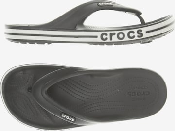 Crocs Sandalen 38,5 in Schwarz: Vorderseite