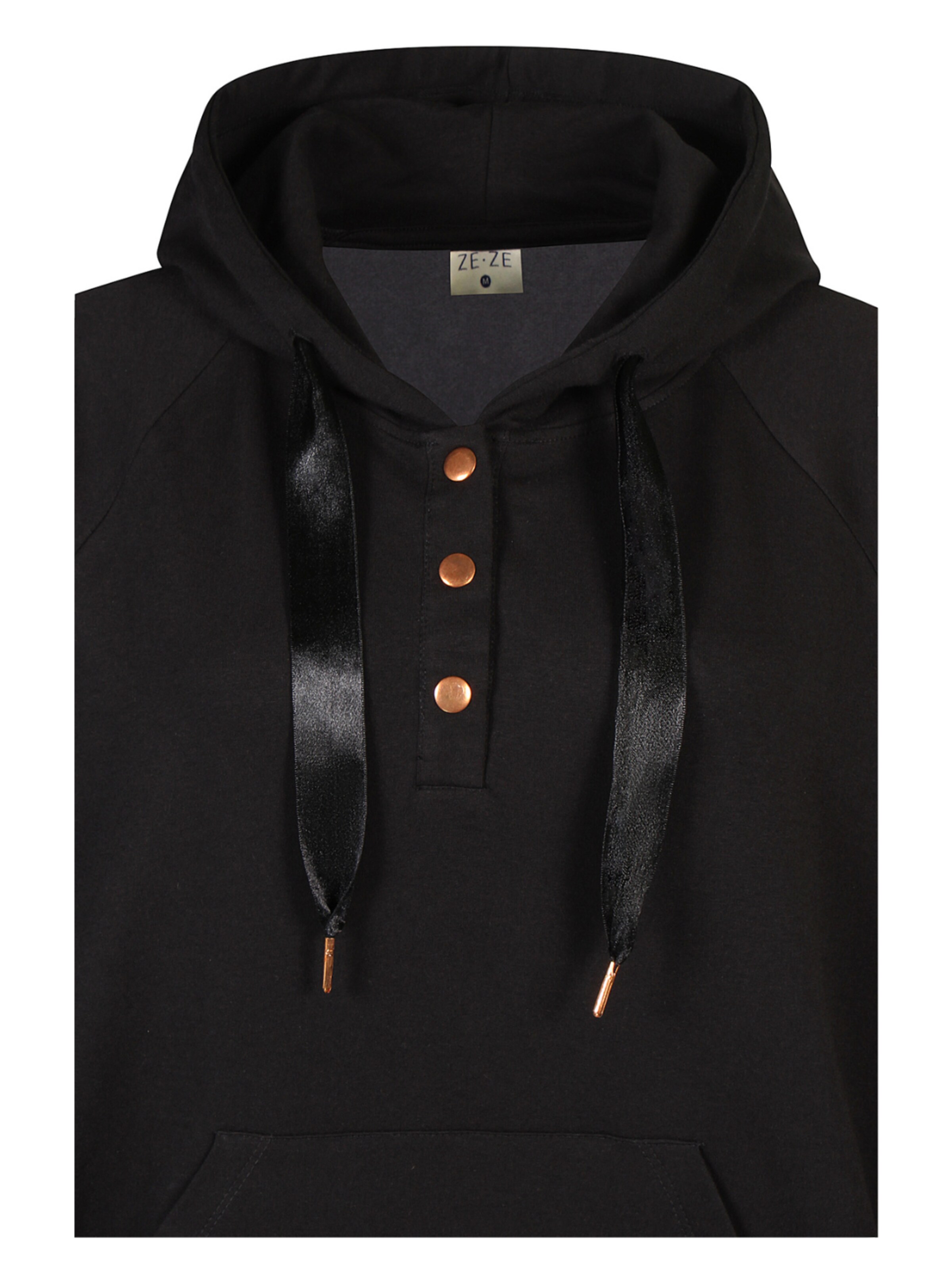 ze-ze Jurk 'Elsa 7' in Zwart