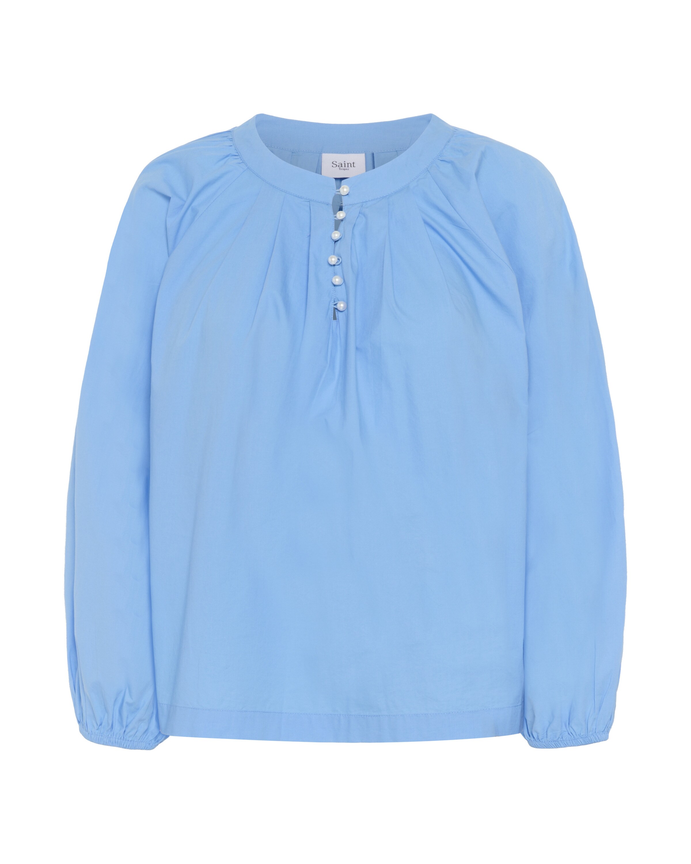 SAINT TROPEZ Blouse 'Ibel' in Blau: Vorderseite