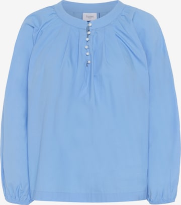 SAINT TROPEZ Bluse 'Ibel' i blå: forside