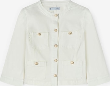 Veste mi-saison MOTIVI en blanc : devant