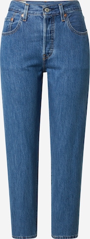 LEVI'S Jeans '501® CROP' in Blue: front