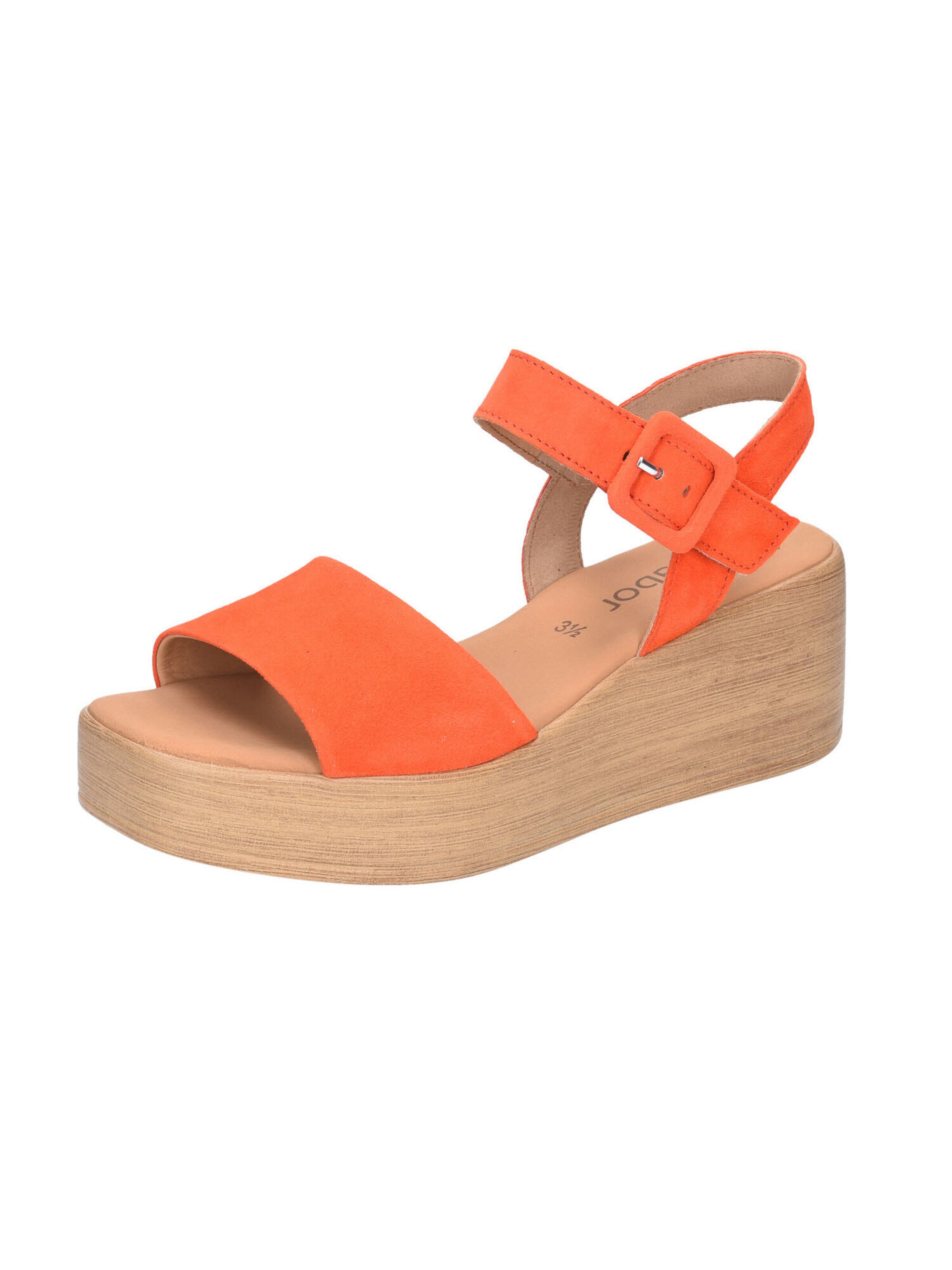 GABOR Sandale in dunkelorange, Produktansicht