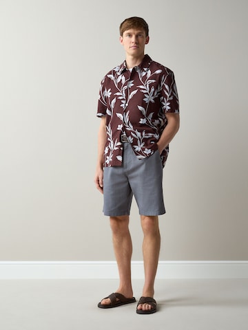 Next - regular Pantalón chino en azul