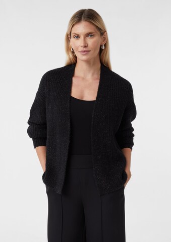Cardigan COMMA en noir : devant