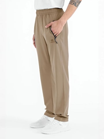 Tommy Life Regular Sportbroek in Beige