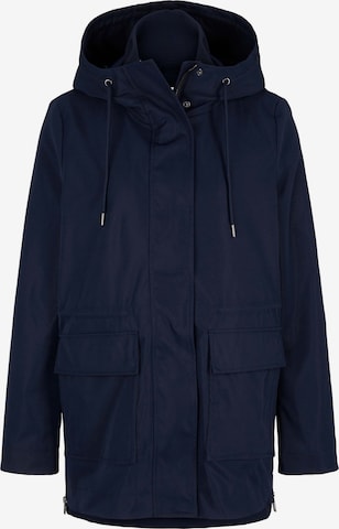 TOM TAILOR Between-Seasons Parka in Blue: front