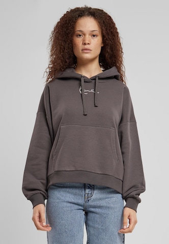 Sweat-shirt Karl Kani en gris : devant