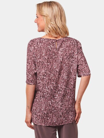 Goldner Bluse in Lila