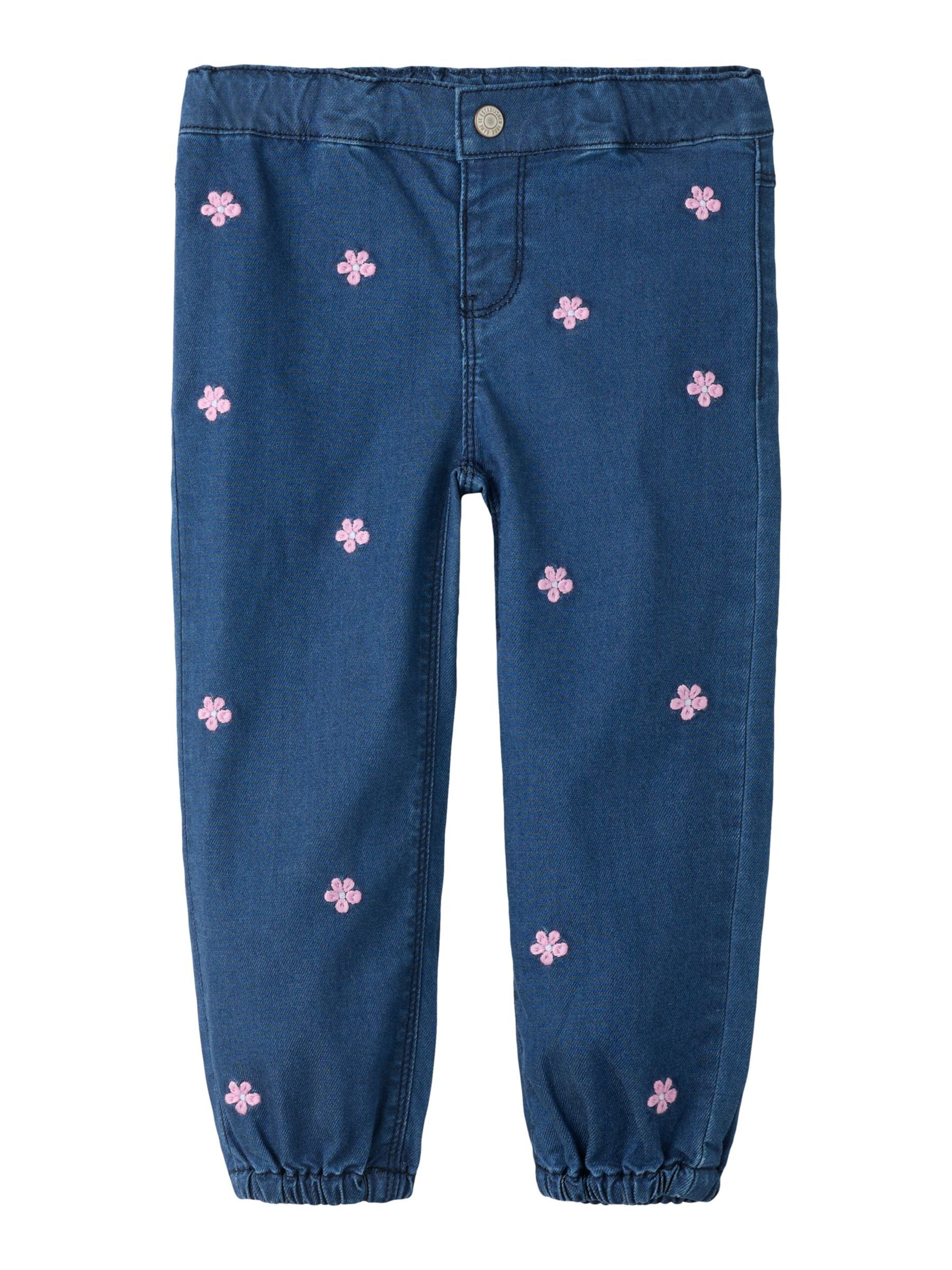 NAME IT Tapered Jeans in Blauw: voorkant