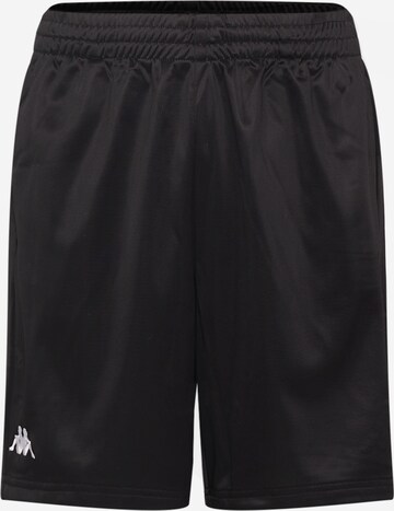 KAPPA Workout Pants 'JEVEDES' in Black: front