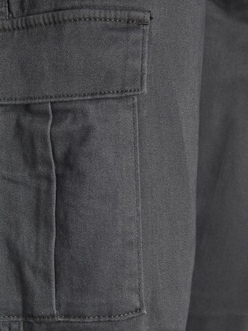 JACK & JONES Tapered Cargo Pants 'Kane Benny' in Grey