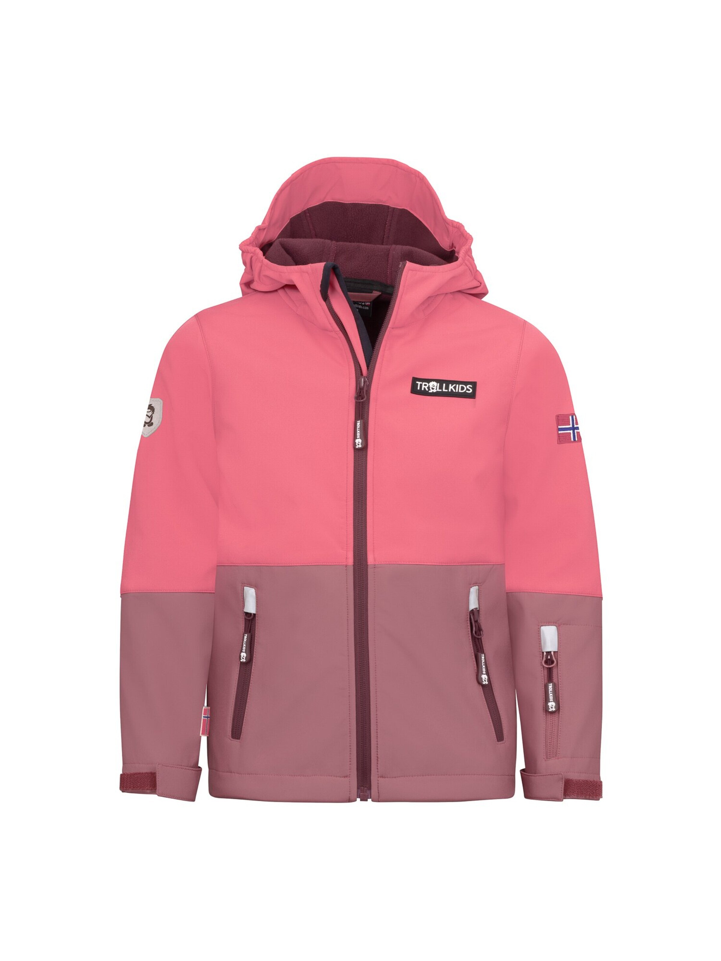 TROLLKIDS Outdoor jacket in Orange: front