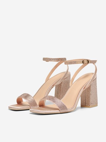 ONLY Strap Sandals 'ONLALYX' in Gold