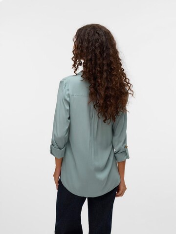 Chemisier 'VMBumpy' VERO MODA en vert