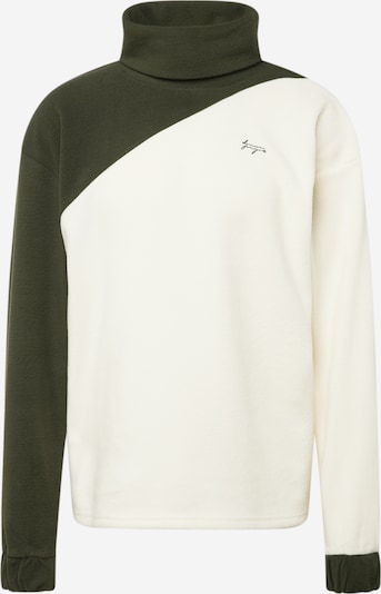 Megztinis iš Denim Project, spalva – tamsiai žalia / balkšva, Prekių apžvalga