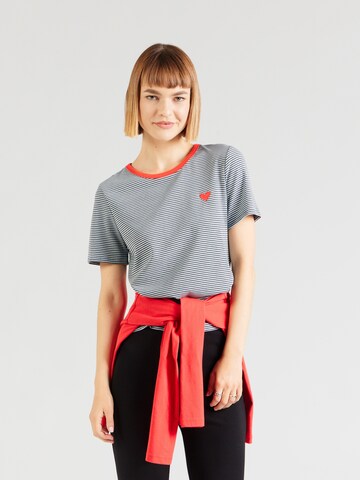 NÜMPH - Camiseta 'ALEXA' en azul: frente