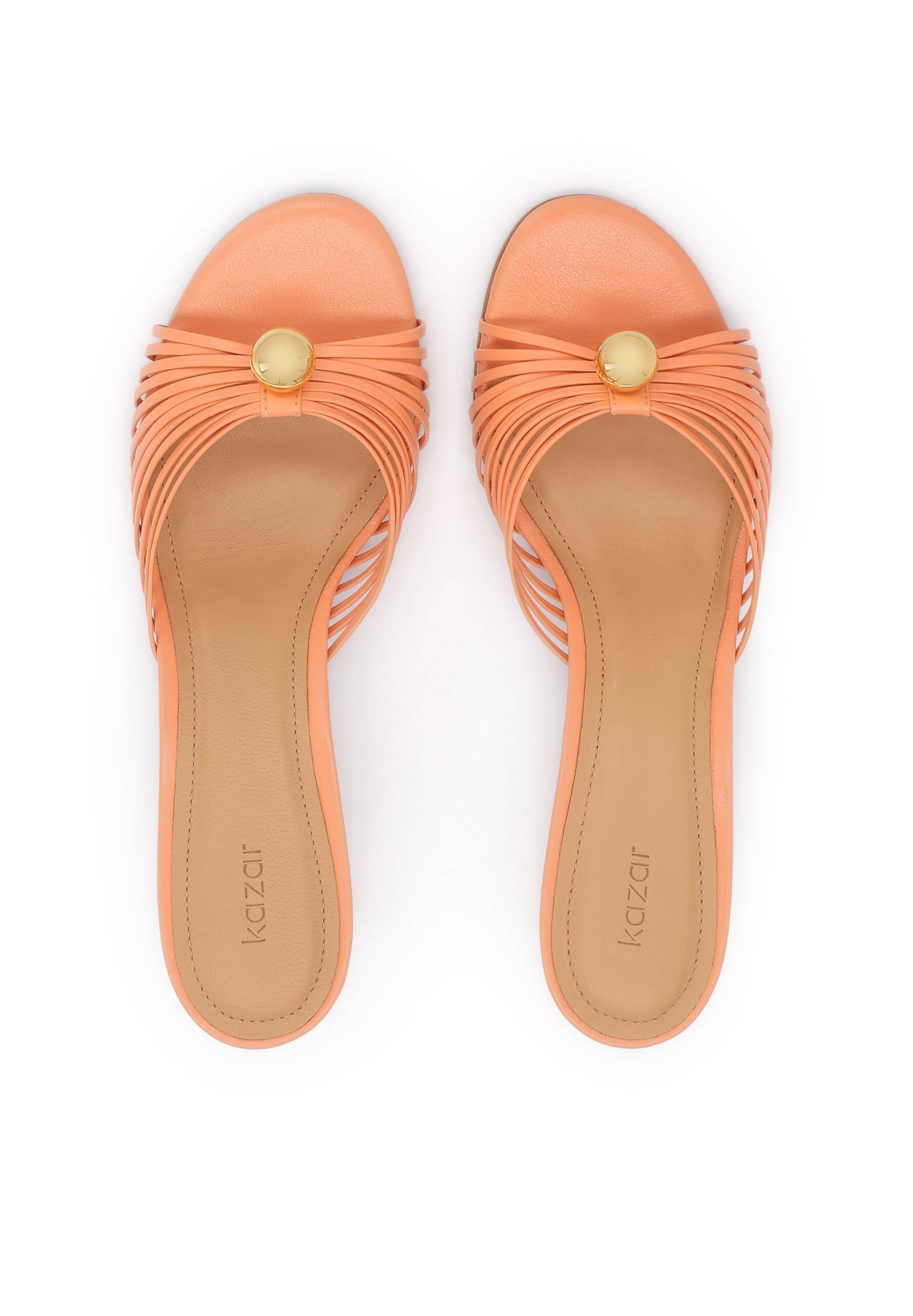 Kazar - Sapatos de salto em laranja