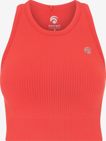 OCEANSAPART Sporttop 'Aimy' in Rood: voorkant