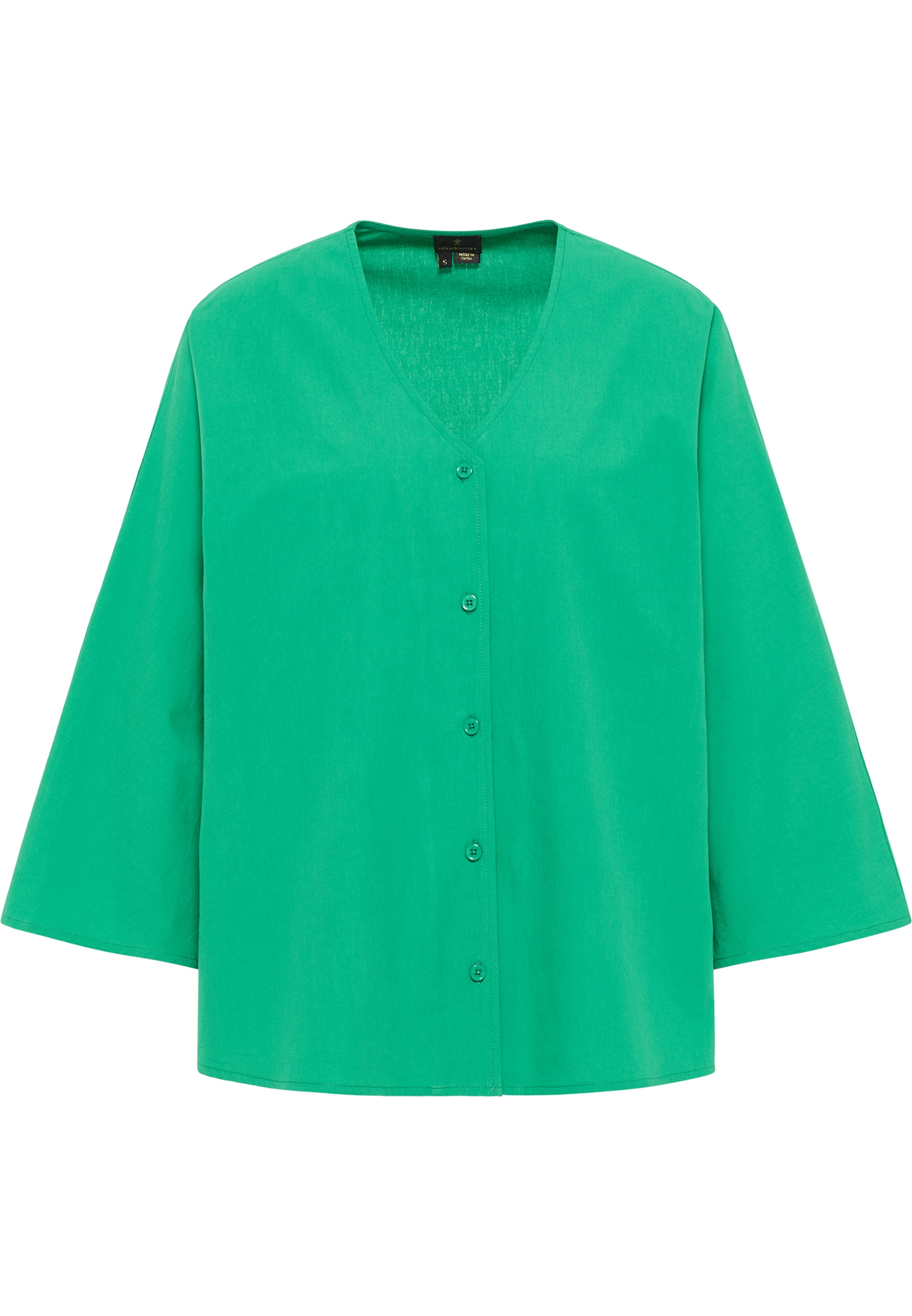 DreiMaster Klassik Blúzka - Zelená: predná strana