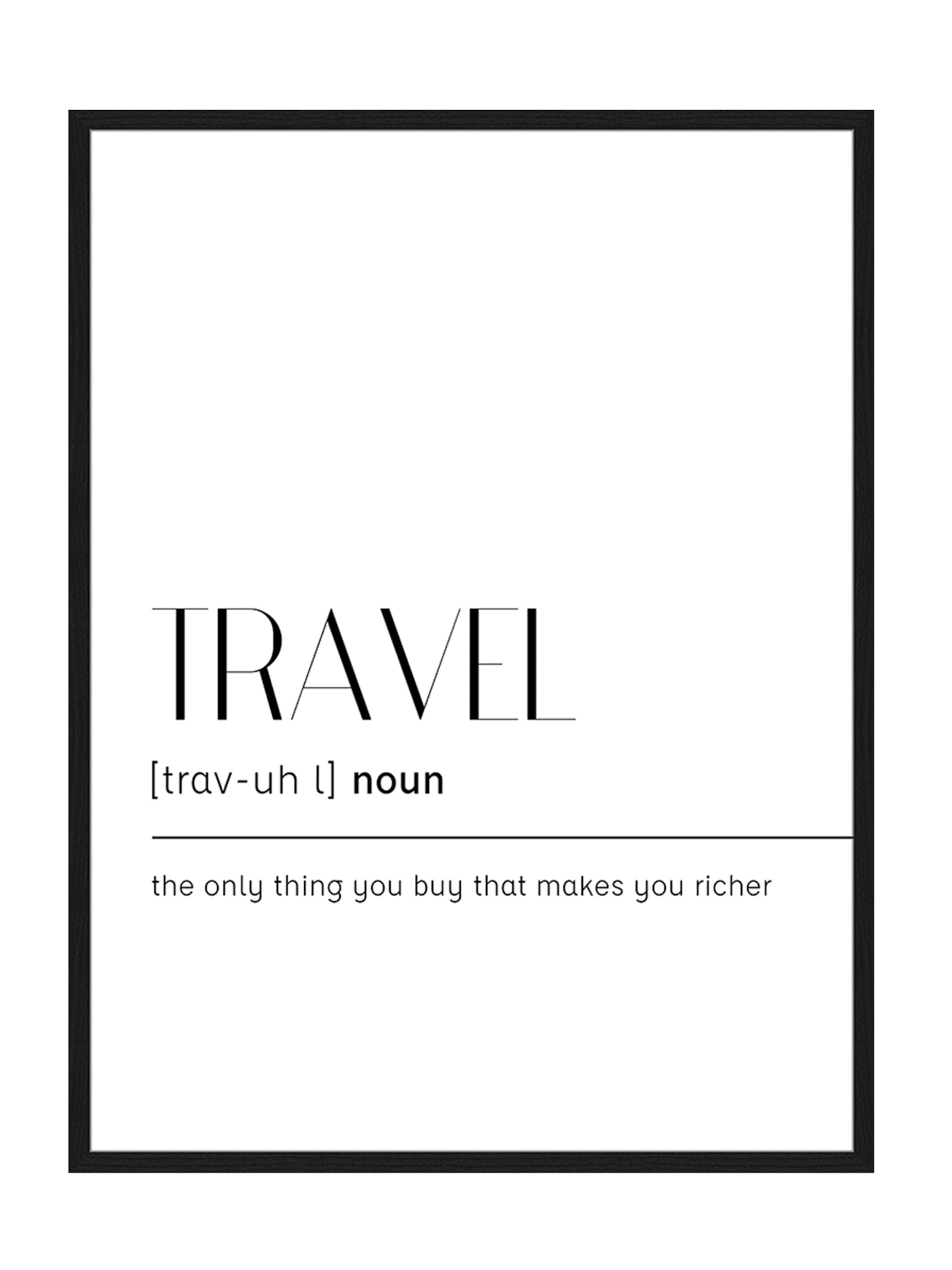 Liv Corday Image 'Travel' in White: front