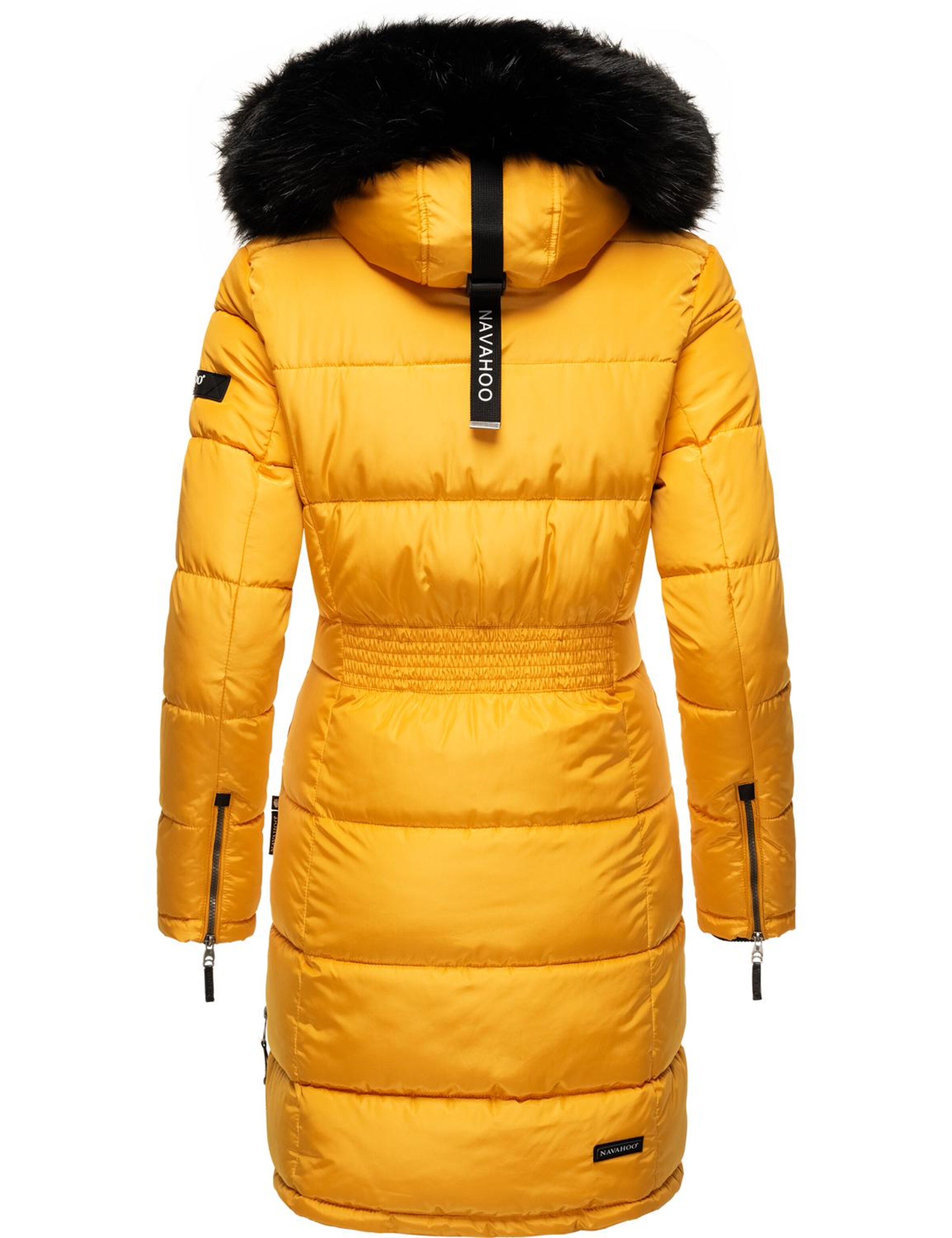 NAVAHOO Steppmantel 'Sinja' in Gelb
