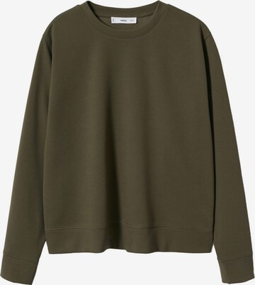 MANGO Sweatshirt in Green: front