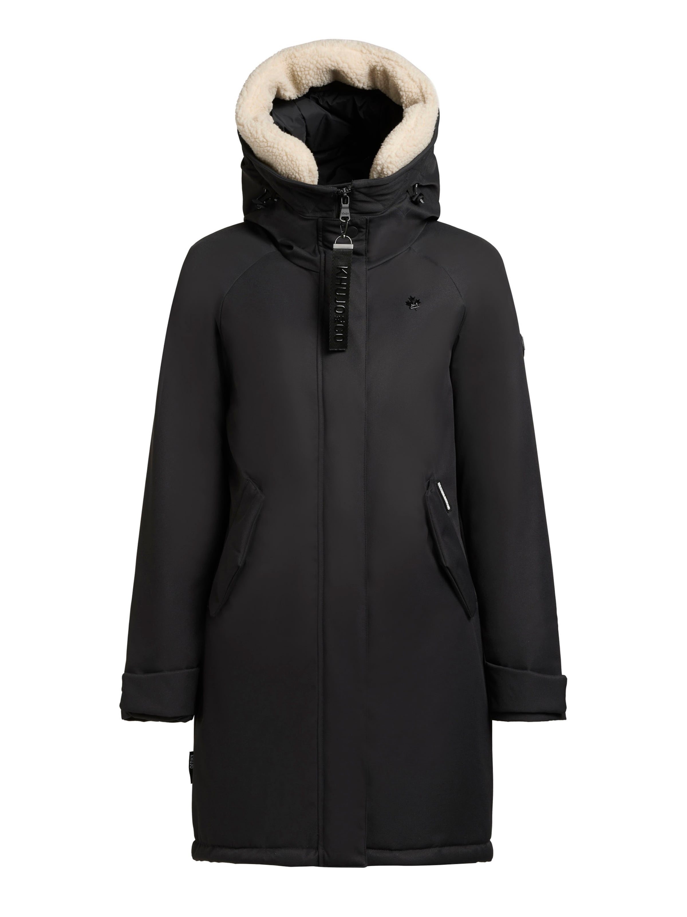 khujo Winter coat ' SEMIE2 ' in Grey: front