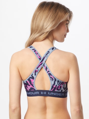 UNDER ARMOUR Bustier Sport-BH in Blau