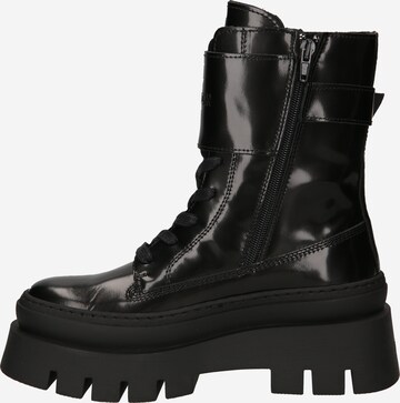 BRONX - Botines con cordones en negro