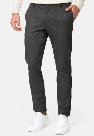 JEFF Slim fit Chino Pants 'Luca' in Grey: front
