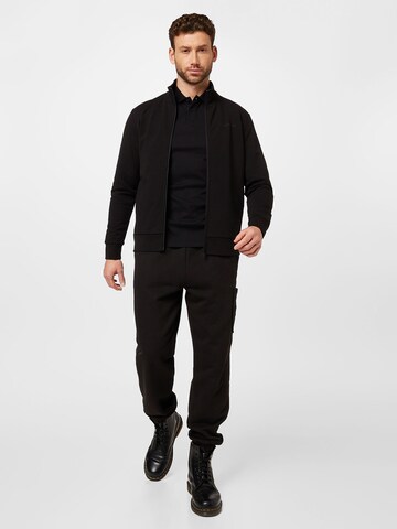 Hackett London Sweatjacke in Schwarz