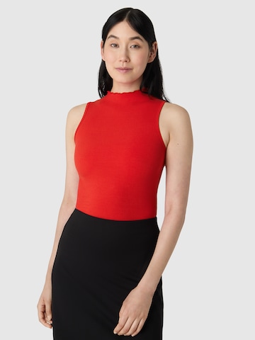Les Lunes Body 'JUUNO' in Rood: voorkant