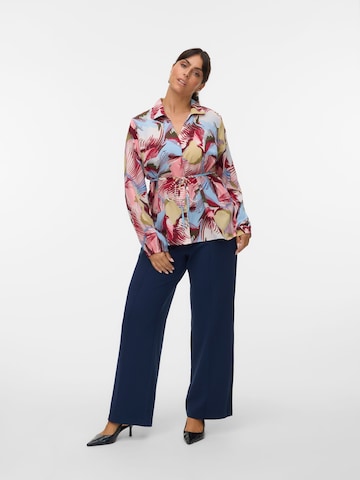 Wide Leg Pantalon Vero Moda Curve en bleu
