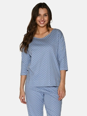 CCDK Copenhagen Schlafshirt 'Janis' in Blau: Vorderseite