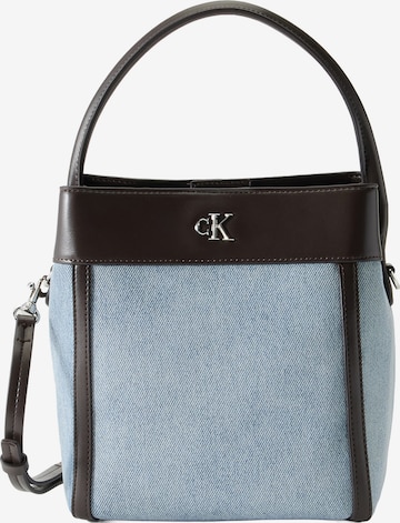 Calvin Klein Taška přes rameno – modrá: přední strana