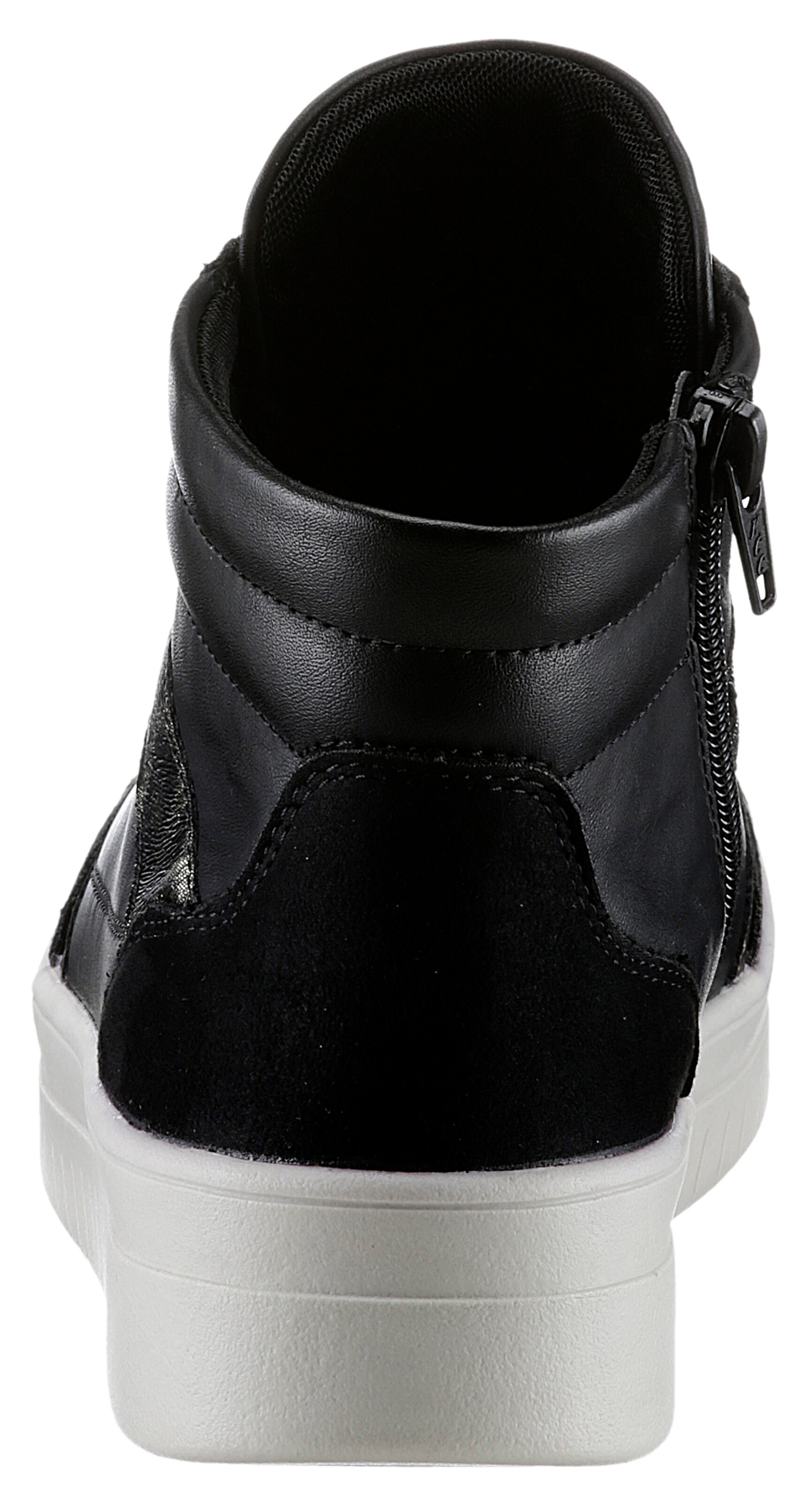 REMONTE High-Top Sneakers in Black