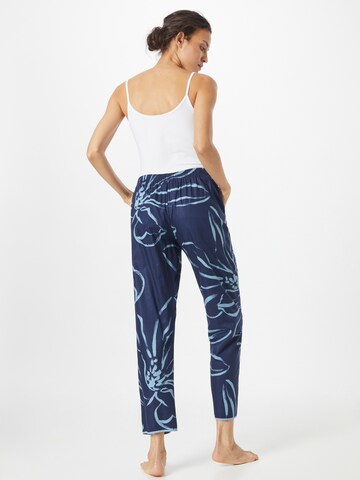 Cyberjammies Pajama Pants 'Emma Floral' in Blue