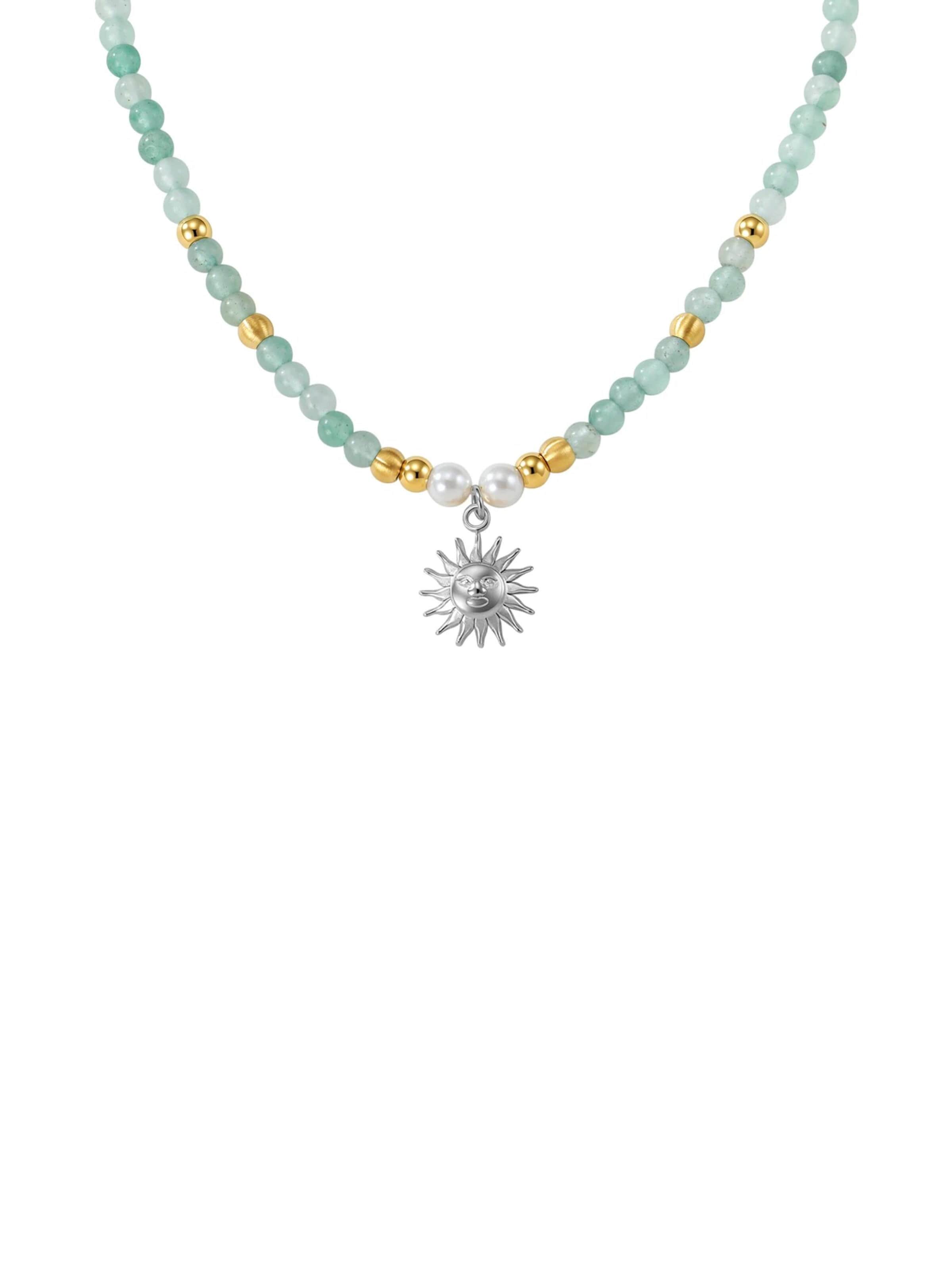 Collana 'Sun' di Hey Happiness in argento