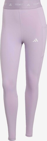 Pantalon de sport 'Stash' ADIDAS PERFORMANCE en violet : devant