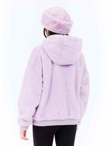 PROTEST Fleece jacket 'PRTGolly' in Purple