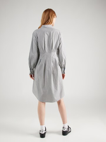 s.Oliver - Vestido camisero en gris