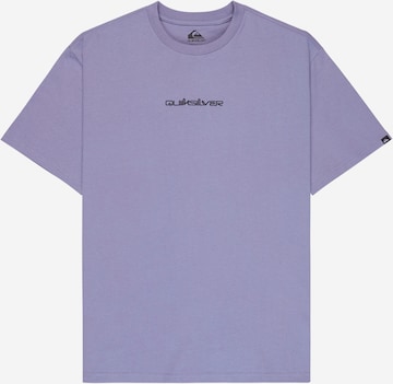 QUIKSILVER T-Shirt 'Fractured Wave' in Lila: Vorderseite