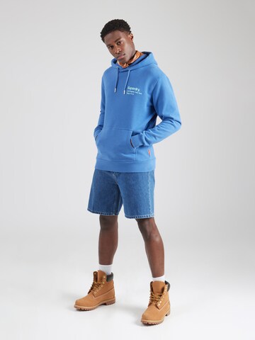 Sweat-shirt 'City' Superdry en bleu