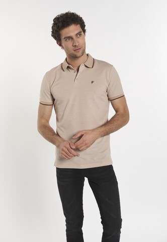 DENIM CULTURE - Camiseta 'Tiago' en beige